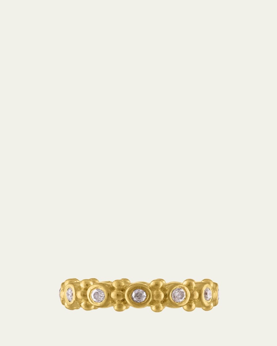 Diamond Bulla Aeon Band Ring